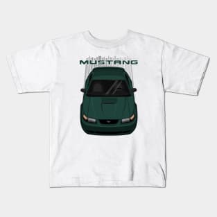 Mustang GT 1999 to 2004 SN95 New Edge - Amazon Green Kids T-Shirt